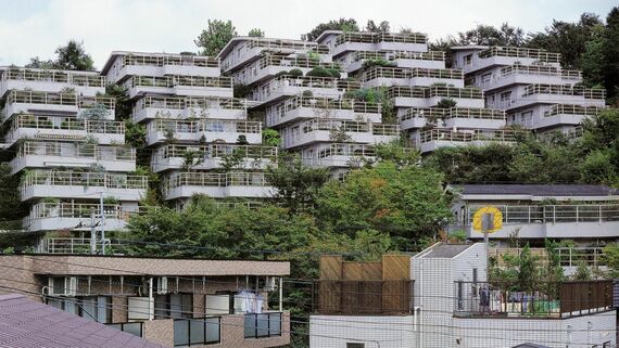 ゆりが丘ヴィレッジ 斜面住宅